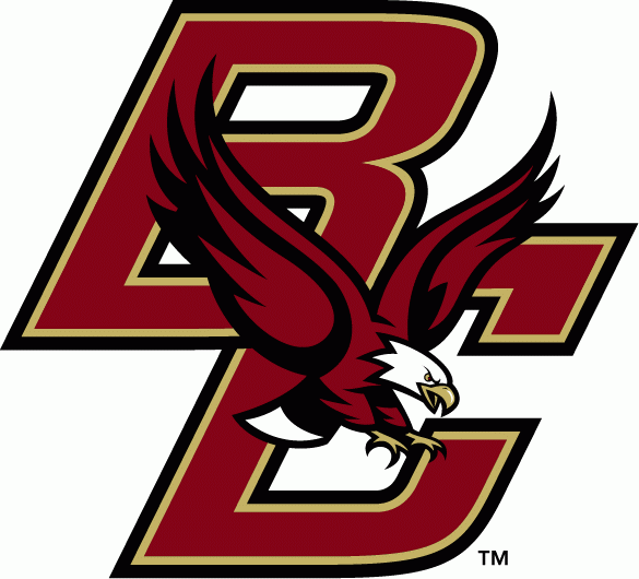Boston College Eagles logos iron-ons